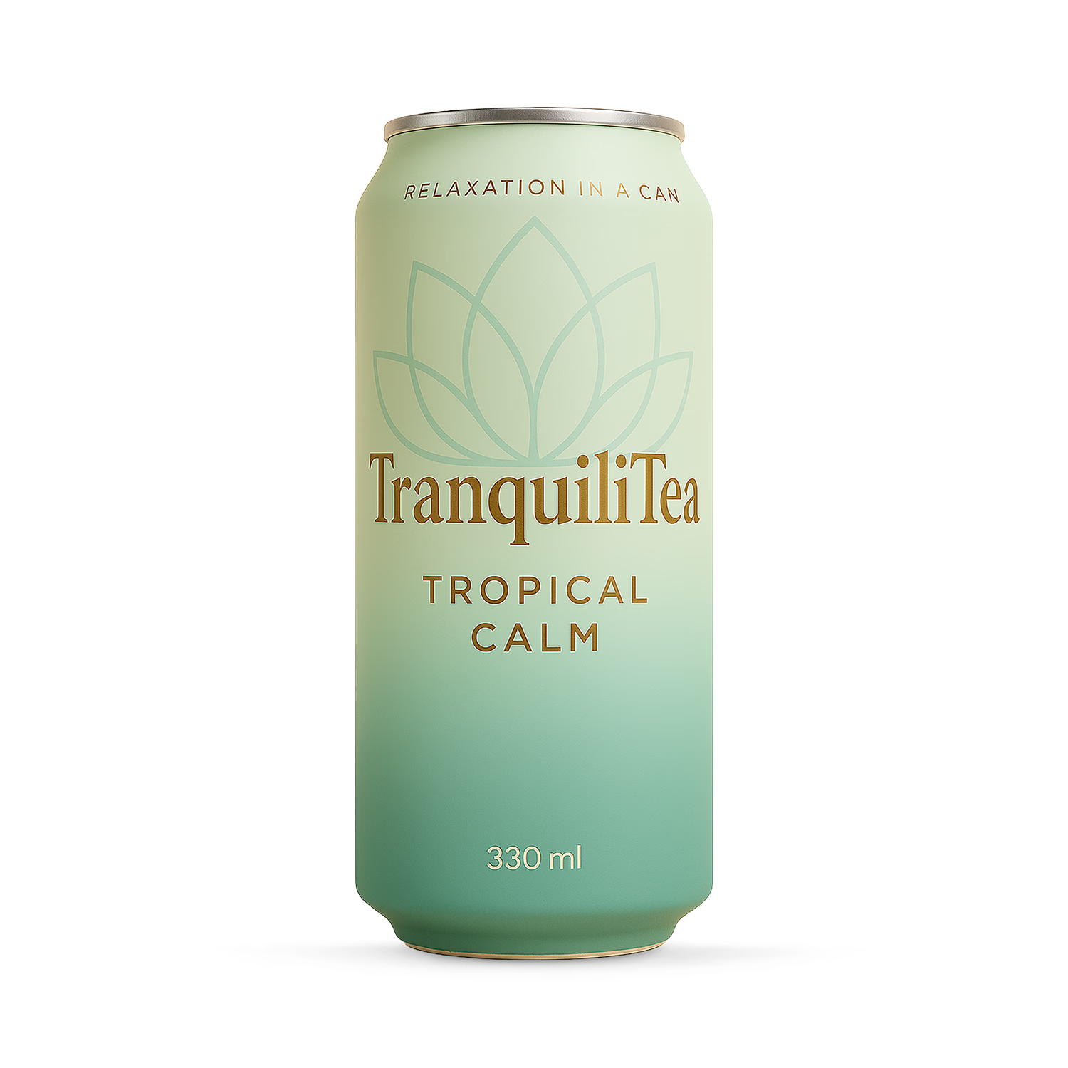 TranquiliTea Tropical Calm functional drink 330ml 12 pack - British product