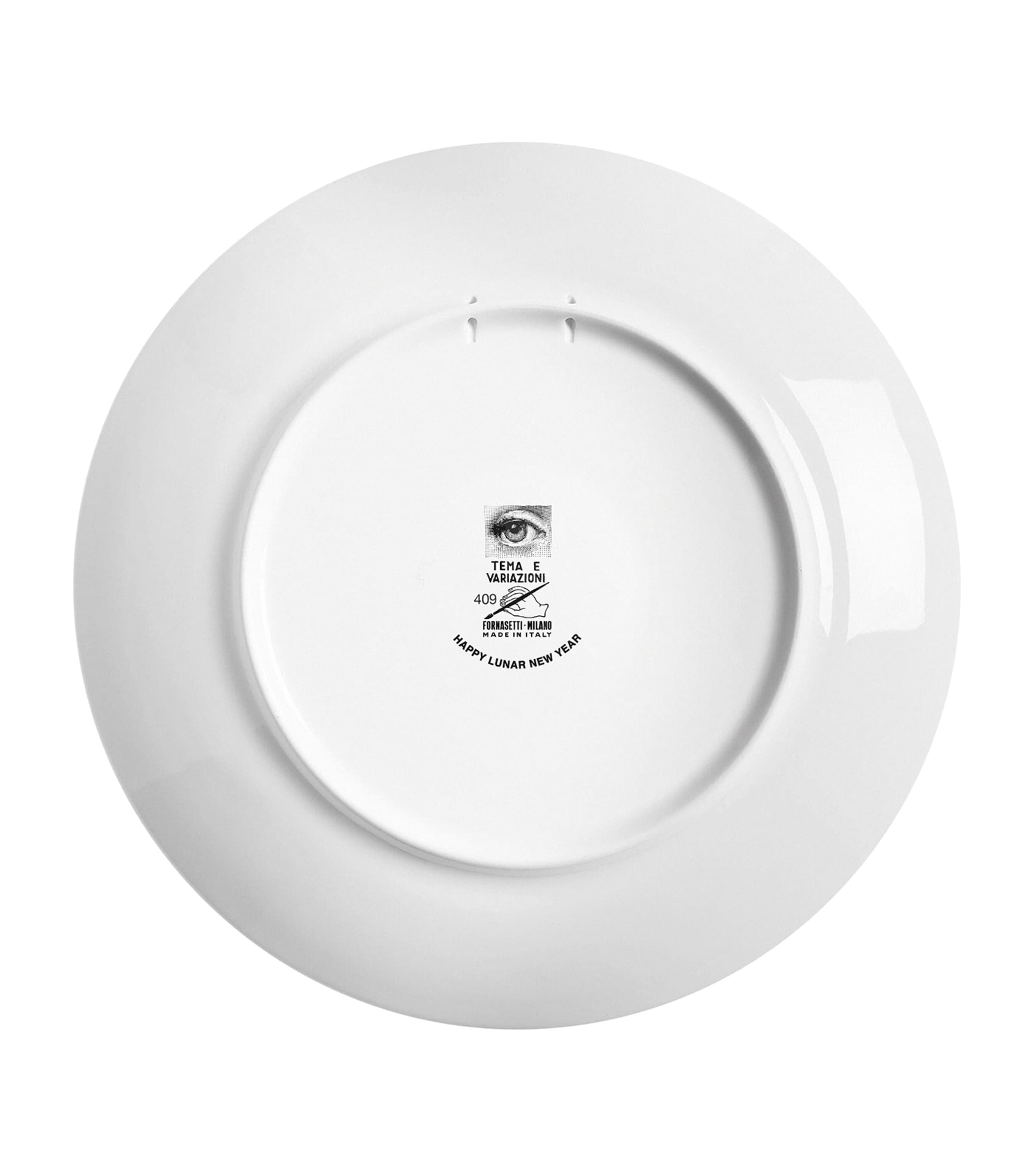 Fornasetti Tema e Variazioni No.409 wall plate - British product