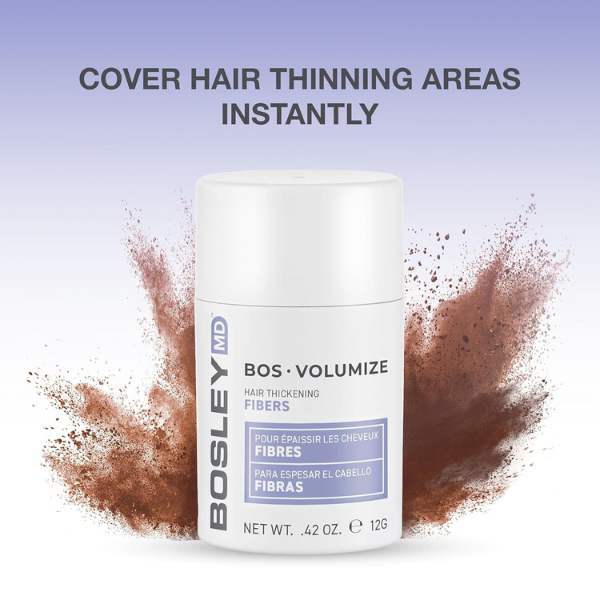 BosleyMD hair thickening fibers medium brown 12g - British product