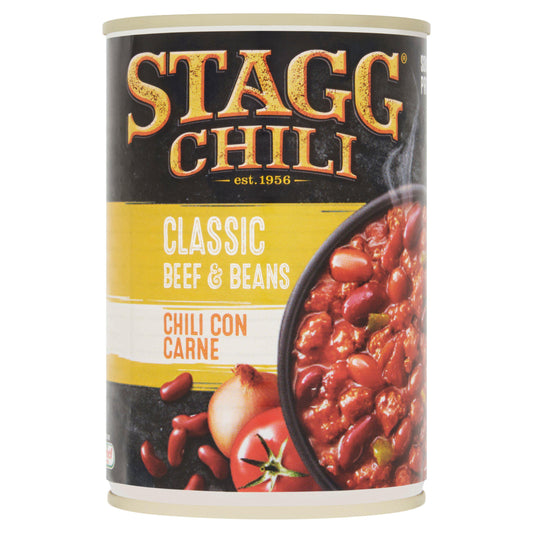 Stagg Classic Chilli Con Carne 400g Hot meat & meals Sainsburys   