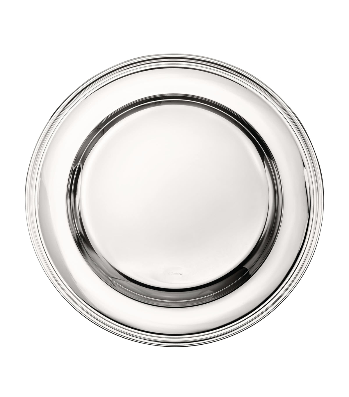 Christofle Albi silver-plated round platter 40cm - British product