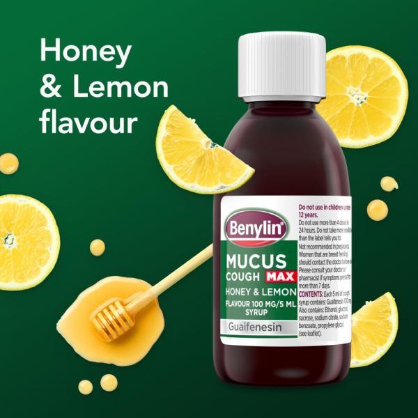 Benylin Mucus Max Honey and Lemon 150ml GOODS Superdrug   