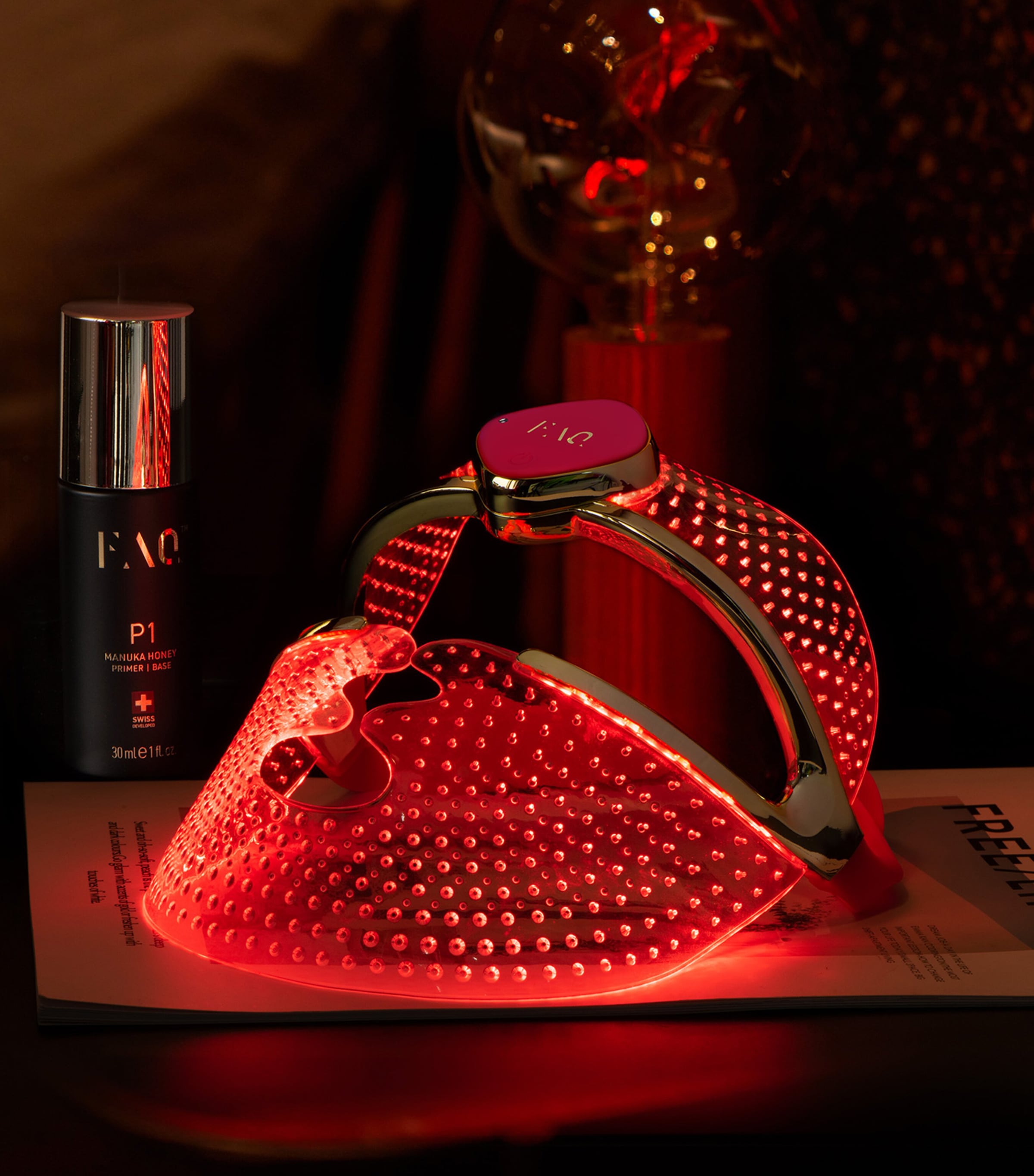 FAQ 201 LED face mask - British product