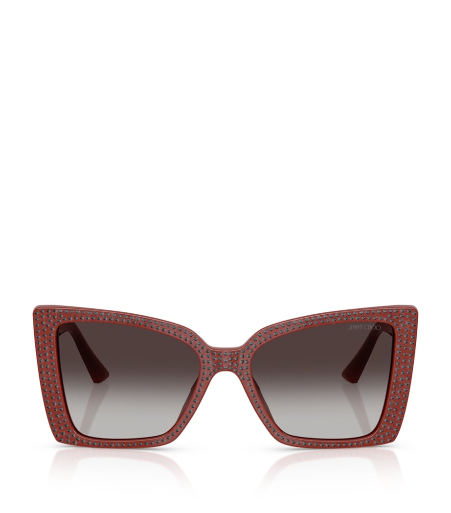 Jimmy Choo acetate butterfly sunglasses, UK version