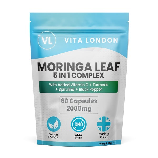 Vita London Moringa Complex 5-in-1 60 capsules, UK version