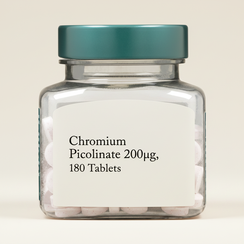 Holland & Barrett Chromium Picolinate 200ug 90 Tablets