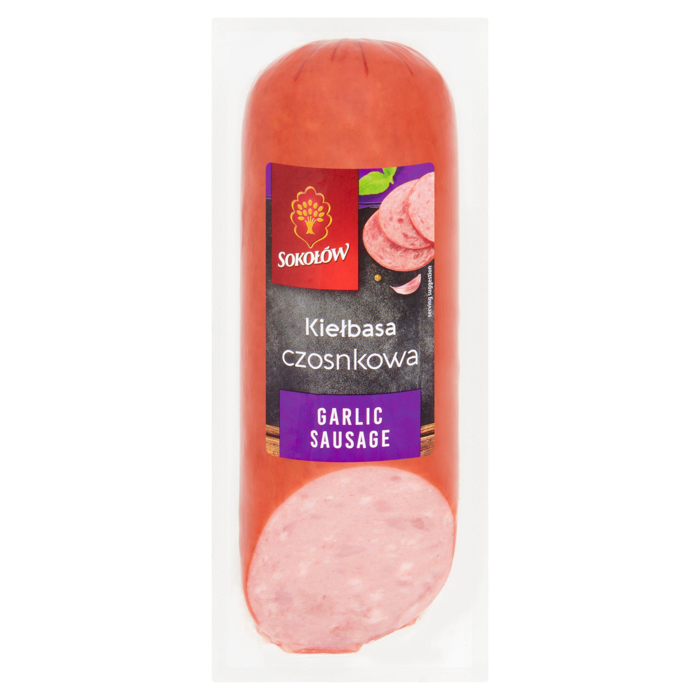 Sokolow Garlic Sausage 400g GOODS Sainsburys   