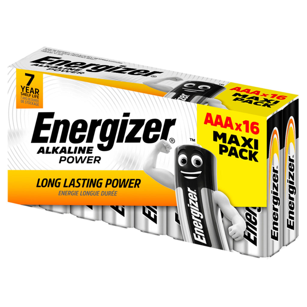 Energizer Alkaline Power AAA Batteries x16