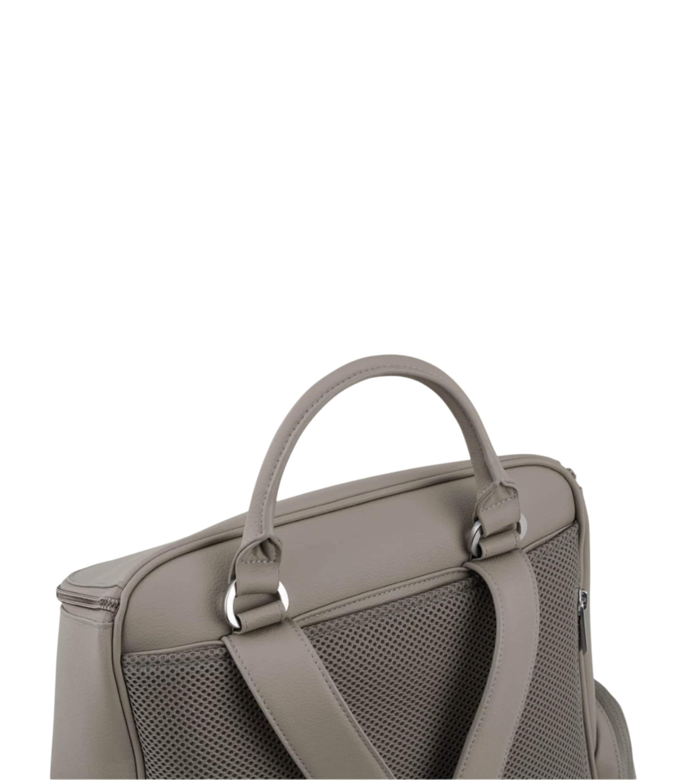 Nuna Essentials changing backpack in faux leather (British brand)