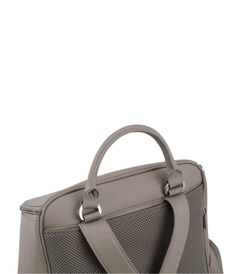 Nuna Essentials changing backpack in faux leather (British brand)
