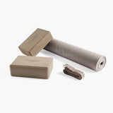 Myga yoga entry set mat strap blocks, imported from the UK