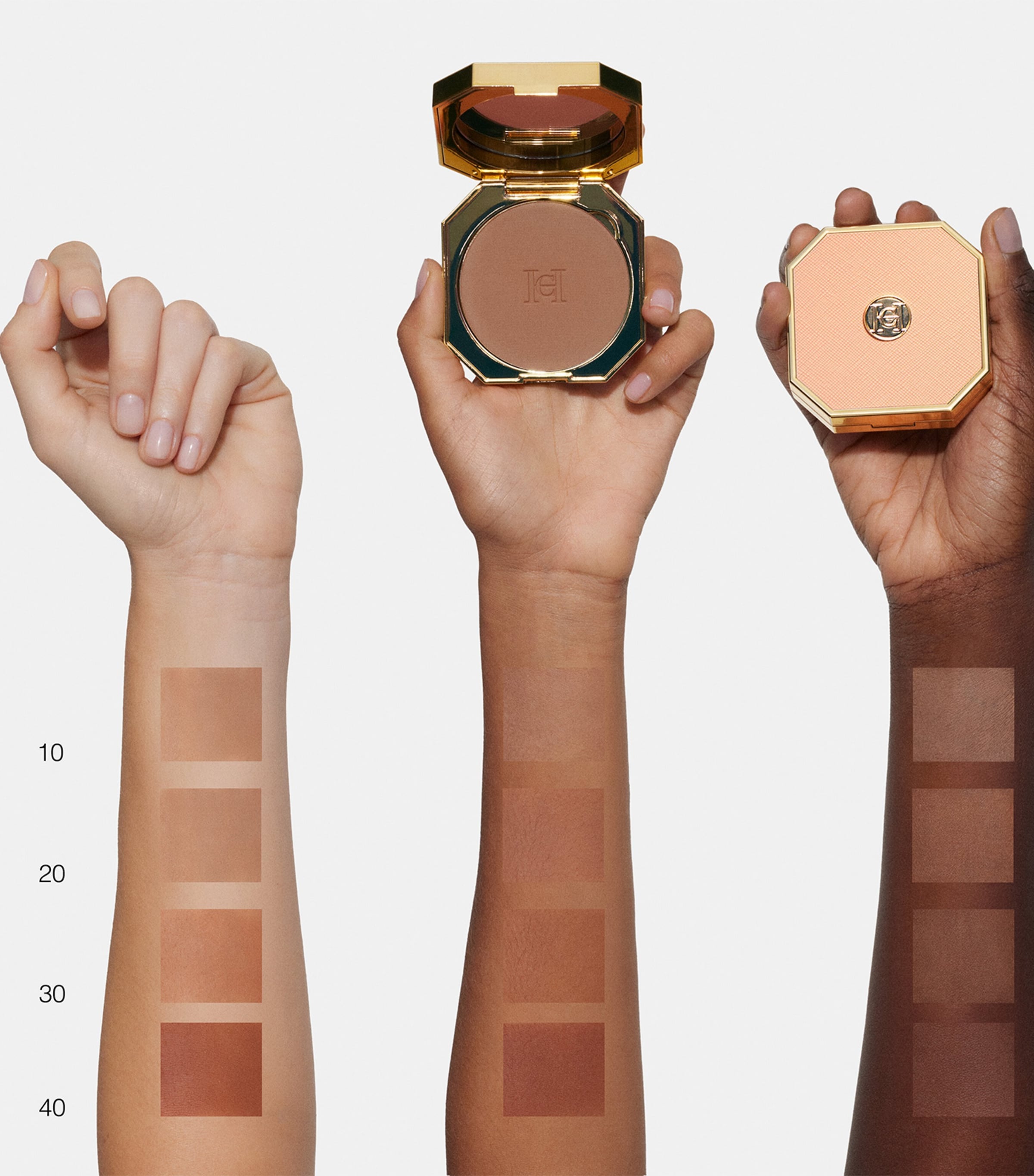 Carolina Herrera Nude Couture Matte Bronzer - British product