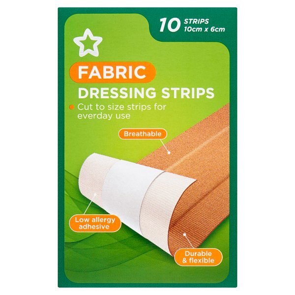 Superdrug Fabric Plaster Strip 6cm x 1m GOODS Superdrug   