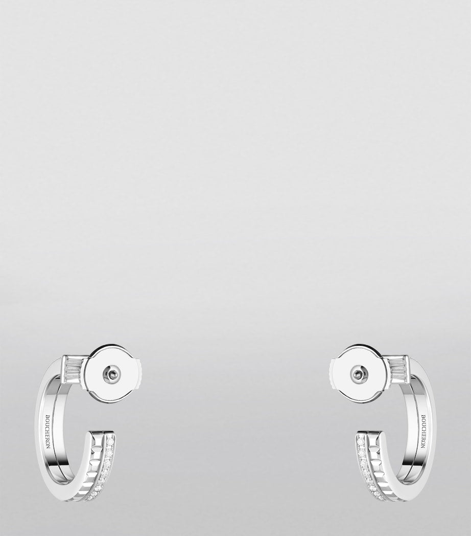 Boucheron Quatre Radiant Edition hoop earrings (British brand)