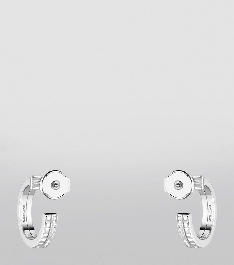 Boucheron Quatre Radiant Edition hoop earrings (British brand)
