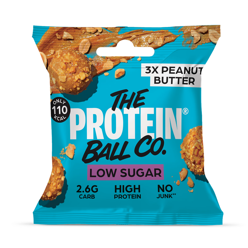 Ballsy low sugar peanut butter balls case 20x25g (British brand)