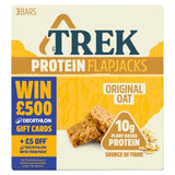 TREK Original Oat Protein Flapjacks Multipack   3 x 50g Food Cupboard M&S   