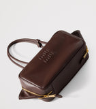 Miu Miu Beau top-handle bag in calf leather, imported from the UK