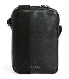 Scratch-Resistant Grained Leather Backpack with Buckle Fastening