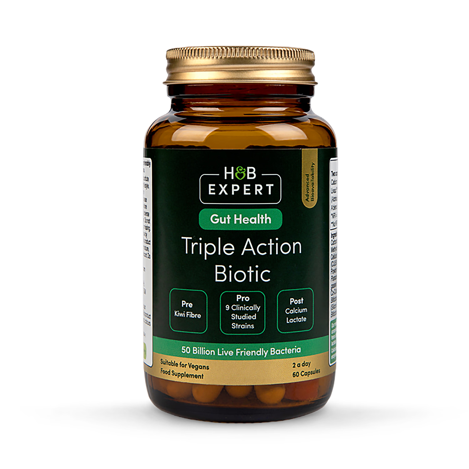 Holland & Barrett Expert Gut Formula 60 Capsules - British product