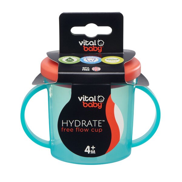 Vital Baby Hydrate Free Flow Cup (200ml) GOODS Superdrug   