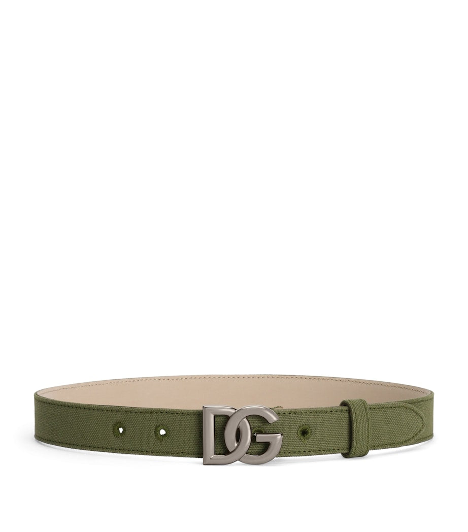 Dolce&Gabbana kids canvas belt - British product