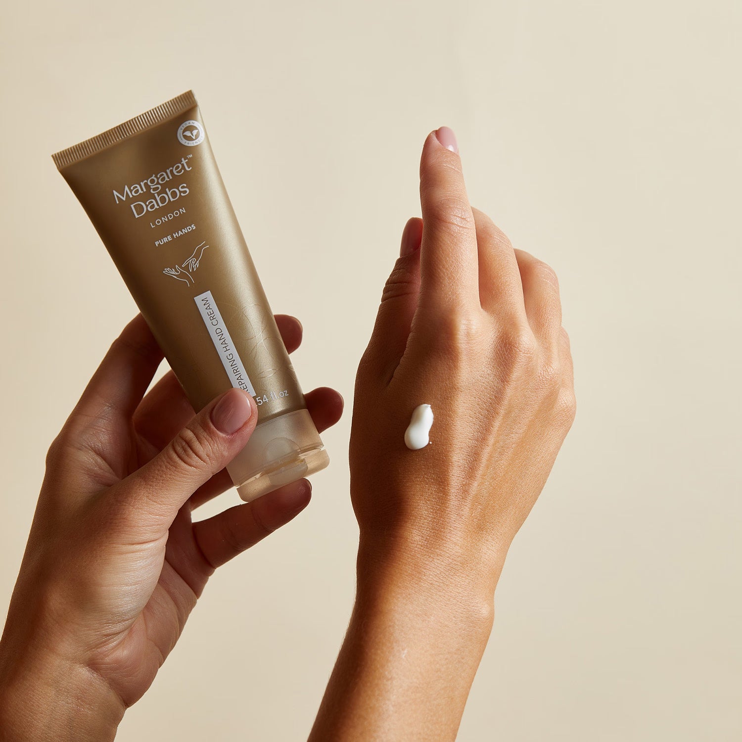Margaret Dabbs PURE Repairing hand cream 75ml, imported from the UK