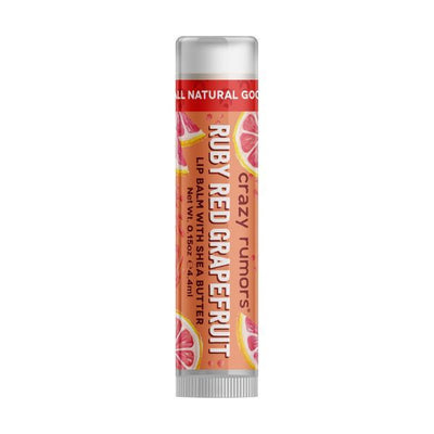 Superdrug Crazy Rumors Ruby Red Grapefruit Lip Balm 4.5g- Buy online at McGrocer