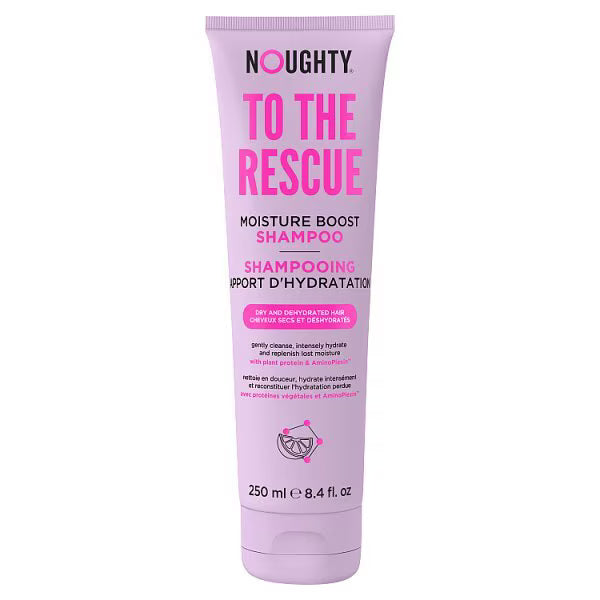 Noughty Moisture Boost Shampoo 250ml, imported from the UK