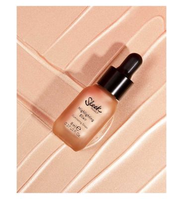 Sleek MakeUP Highlighting Elixir Illuminating Drops GOODS Boots Poppin Bottles  