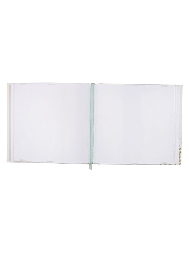 Widdop white wildflower wedding album, UK version