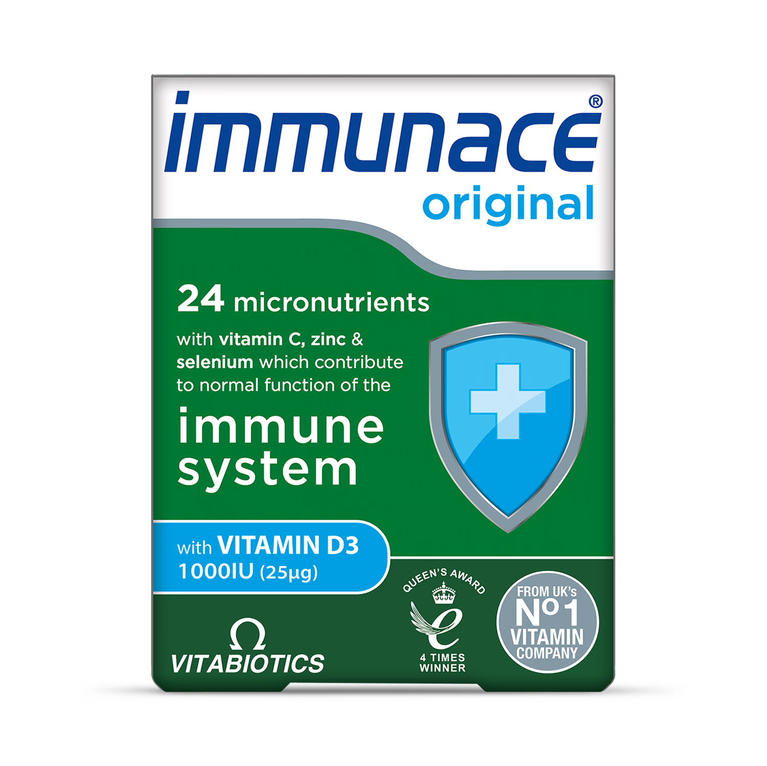 Vitabiotics Immunace 30 tablets multivitamin (British brand)