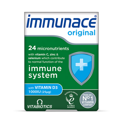 Holland & Barrett Vitabiotics Immunace 30 Tablets Immunity Support Supplement- Buy online at McGrocer