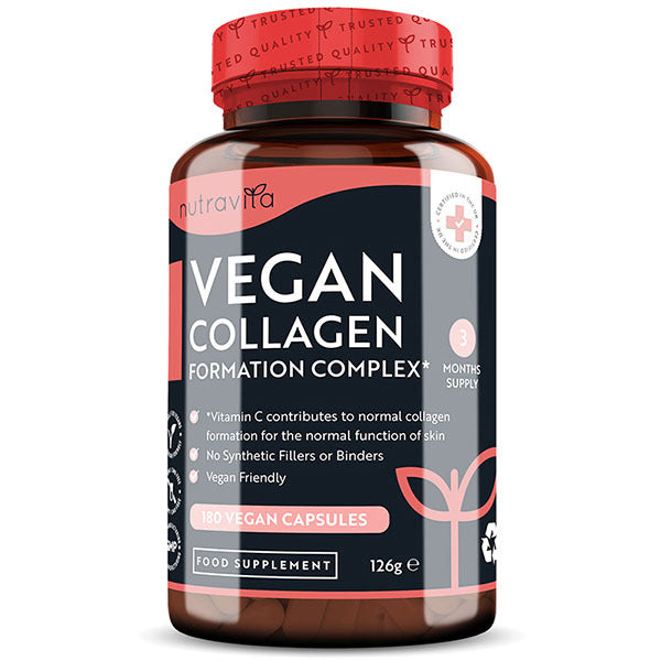 Nutravita Vegan Collagen Formation Complex - 180 Capsules GOODS Superdrug   