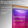 Spacegoods Rainbow Dust Coffee Caramel superfood powder 240g, imported from the UK