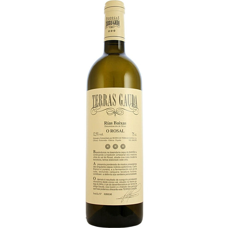 Bodegas Terras Gauda Albariño O'Rosal white wine 75cl - British product