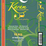 Karam Pakistani Basmati Rice, 10kg SERVICE Costco UK