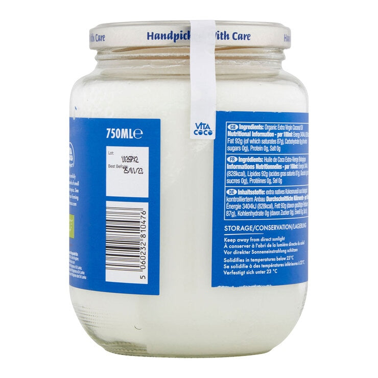 Vita Coco Bio natives Kokosöl nativ 750ml (Britische Marke)