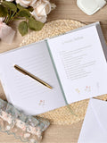 Widdop White Wildflower Wedding Planner, imported from the UK