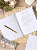 Widdop White Wildflower Wedding Planner, imported from the UK