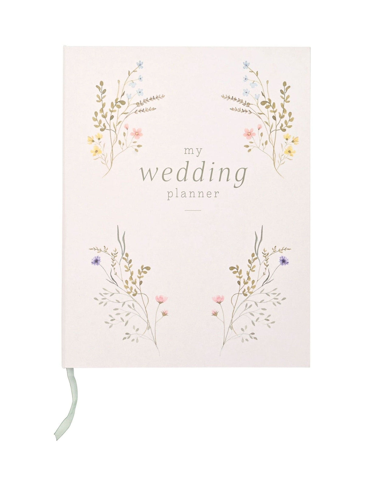 Widdop White Wildflower Wedding Planner, imported from the UK