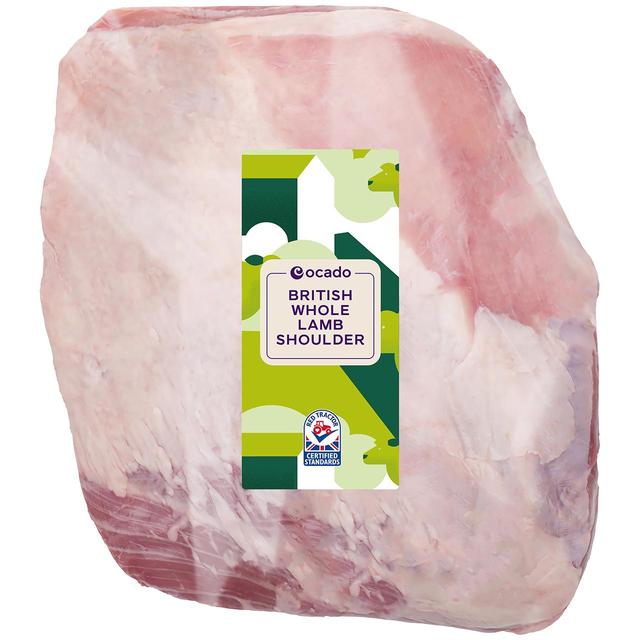 Ocado British Whole Shoulder of Lamb   Typically: 1.65kg