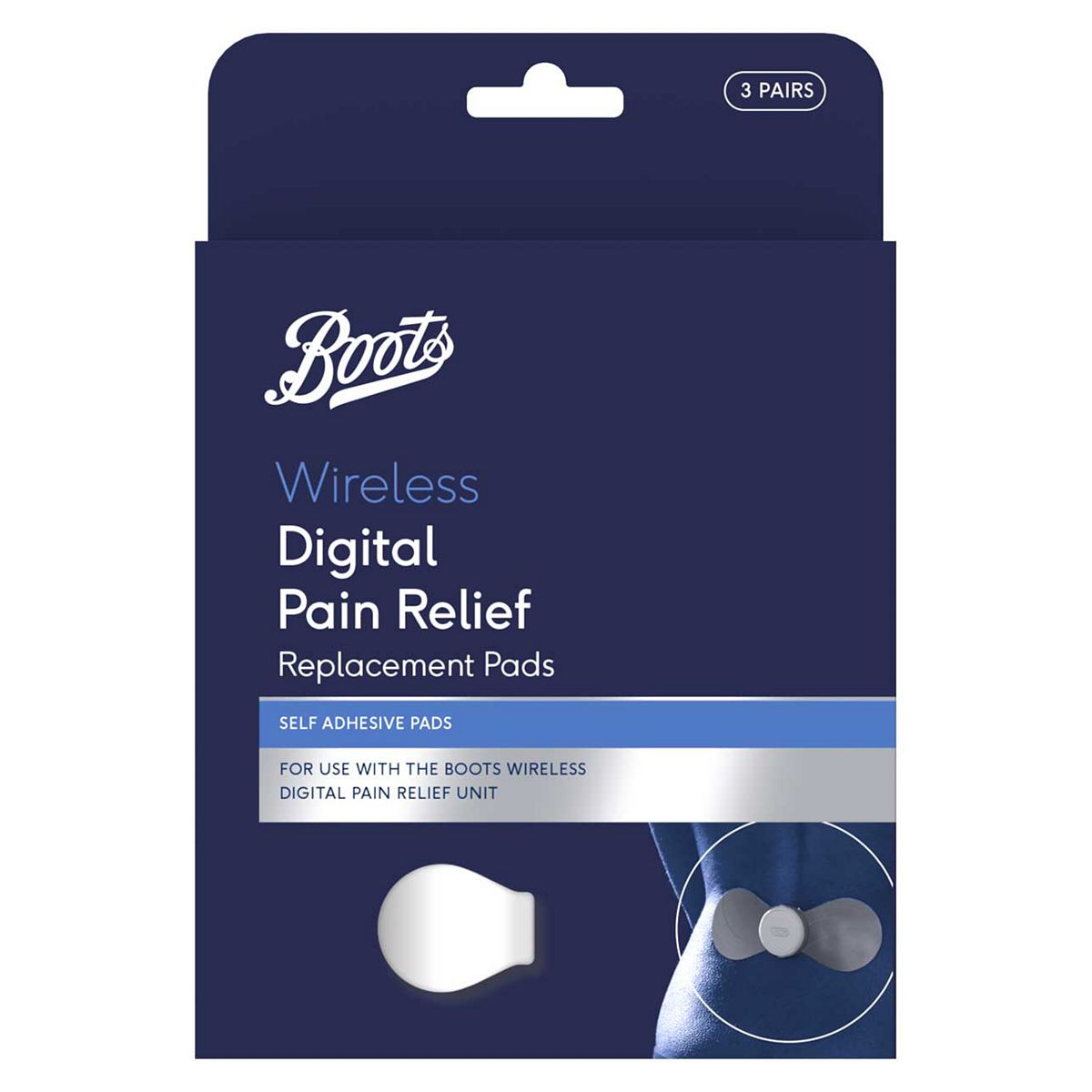 Wireless Digital Pain Relief Replacement Pads General Health & Remedies Boots   