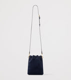 Jimmy Choo Suede Cinch Mini bucket bag, UK version