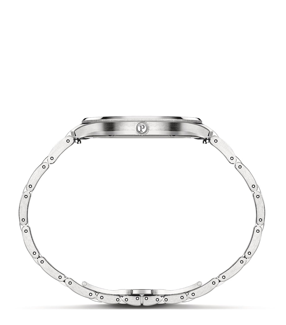 Piaget steel watch skeleton dial 42mm - British product