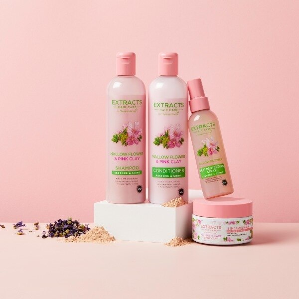 Superdrug Extracts Mallow Flower & Pink Clay Conditioner