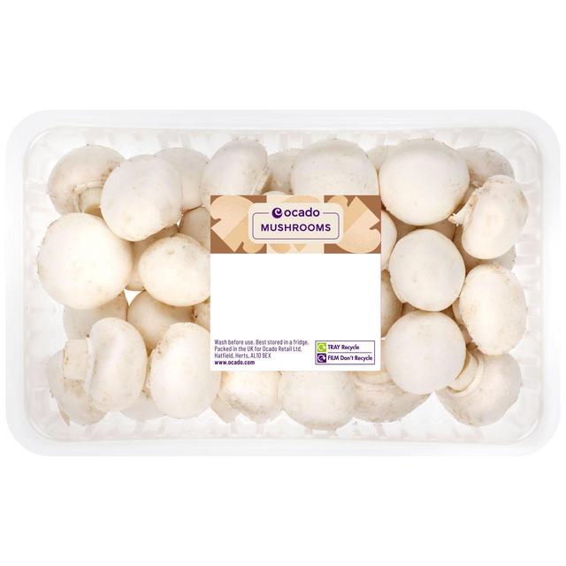 Ocado Family Pack Closed Cup Mushrooms   625g