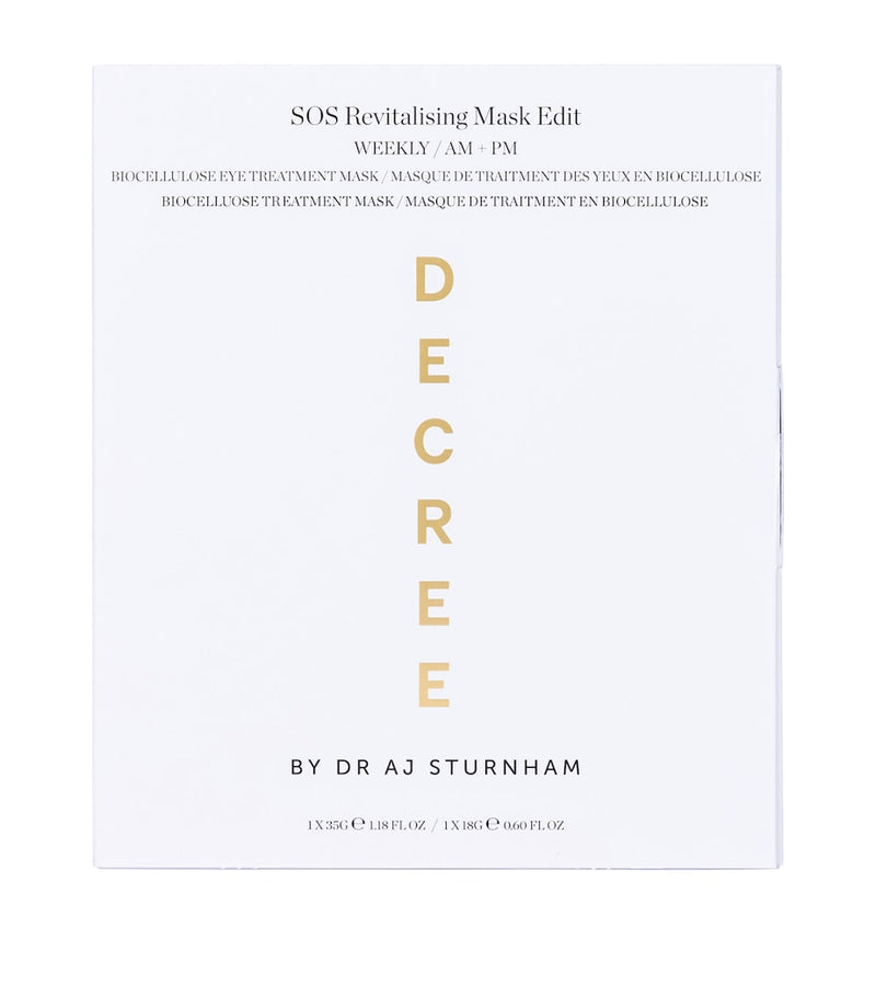 Decree SOS Revitalising Mask Edit sheet mask - British product