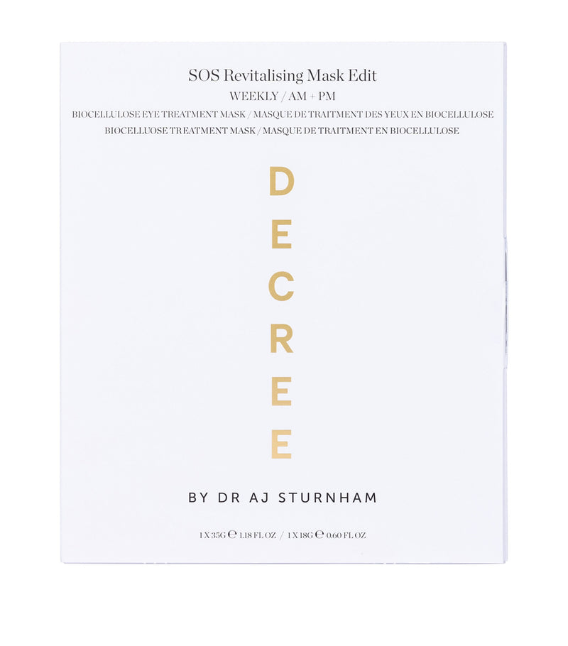 Decree SOS Revitalising Mask Edit sheet mask - British product