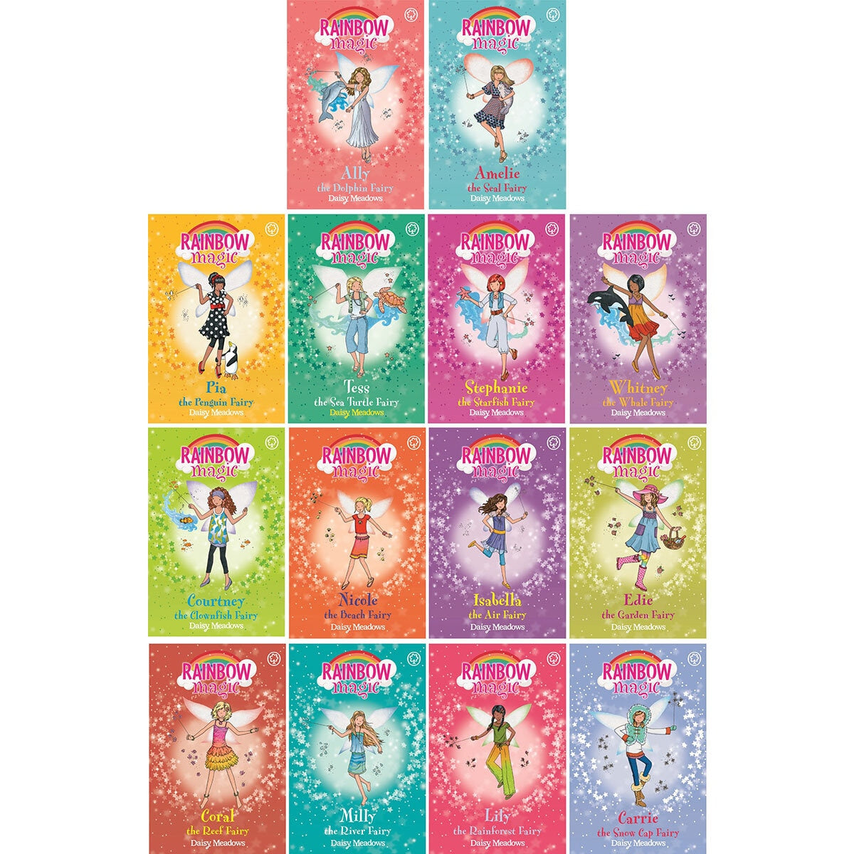 Rainbow Magic 14-book collection, imported from the UK
